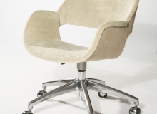 Cadeira Mooi – Com Braço - Office Giratória - 5 Patas - Rodízio - Gás