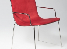Cadeira Tobogã – Com Braço - Inox